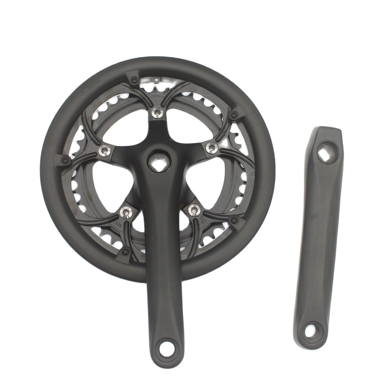 Guarnitura MTB 42-52T Strada/Pieghevole Grulency Grulency 6/7/8/9 velocità 170mm in Lega di Alluminio in Lega di Alluminio Gettono in Acciaio Diamond Foro Diamond Pignero Guarnitura