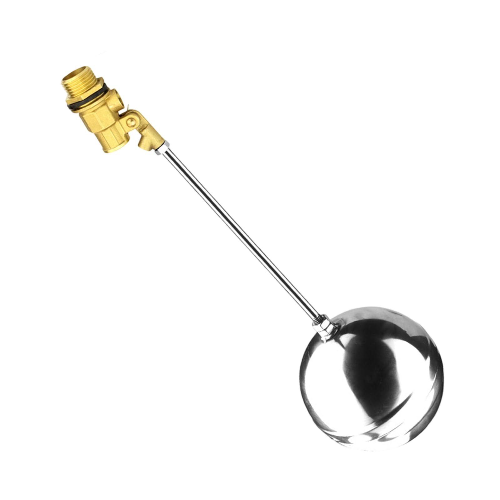 Msioytog G Water Levels Flows Automatic Control Valves 1 / 2Inch Levels Adjuster Cold And Hot Waters Tanks Floatin Ball Valves Water Flows Automatic Control