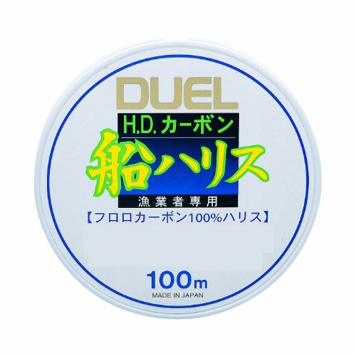 DUEL(デュエル) フロロライン 3号 H.D.カーボン船ハリス 100m 3号 クリアー 船釣り H956