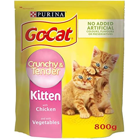 Go-Cat Crunchy and Tender Kitten Food Cover