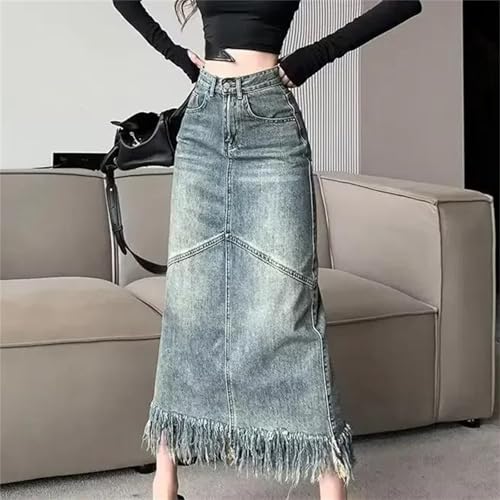 ZouoYYii] レディース ハイウエスト スリミング デニムスカート – フリンジ サイドスリット ミディアム丈 A ライン  Amazon.co.jp: [ZouoYYii] レディース ハイウエスト サイドスリット デニムスカート – スリミング A ライン ヴィンテージ  ロング サマードレス ... [ZouoYYii] レディース デニムスカート – ハイウエスト サイドスリット ボディコン ミディアム丈 カジュアル ストレッチ