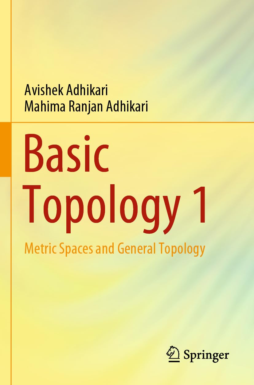 Basic Topology 1: Metric Spaces and General Topology