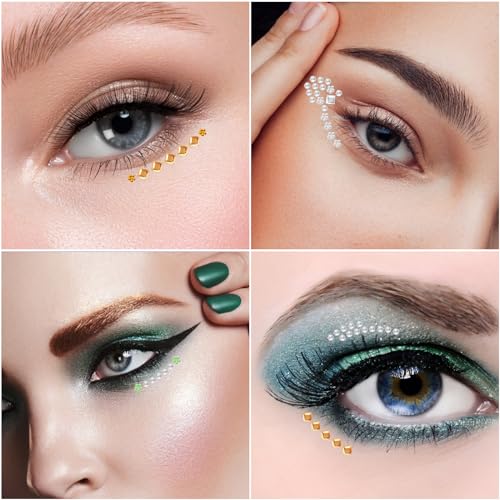 3/4/5 mm 861 peças de pedras preciosas de strass facial, com pinça, cristais faciais, joias, diamant