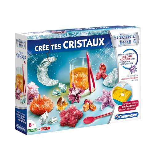 Science et jeu : Crée tes cristaux Clementoni Jeux - vue 6