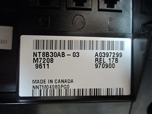 Nortel Norstar MICS M7208 Black Teléfono con Altavoz miniatura 2