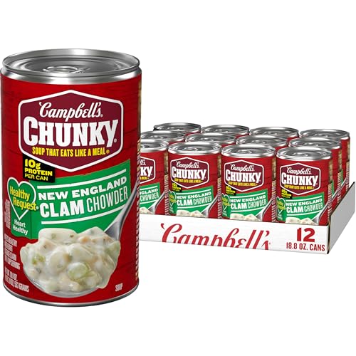 Campbell's Chunky Healthy Request New England Clam Chowder