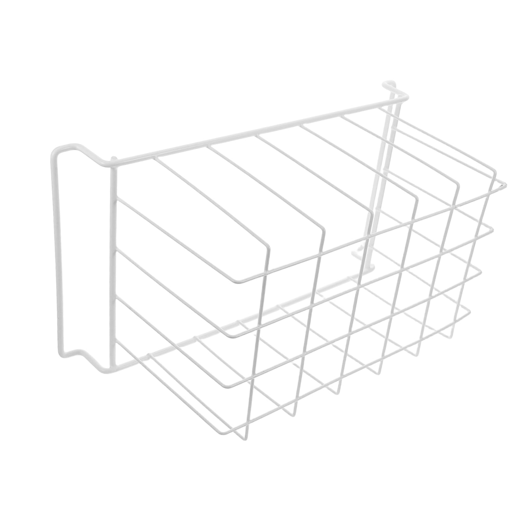 Ciieeo Cestello per Congelatore Pozzetto Organizer in Filo Metallico Design Aperto Maniglia per Organizzazioneefficiente del Congelatore Adatto Molteplici Modelli