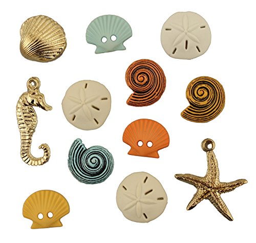 Buttons Galore and More Collection of Novelty Buttons and Embellishments Based on A Variety of Themes, Holidays, and Seasons for DIY Crafts, Scrapbooking, Sewing, Cardmaking and other Projects