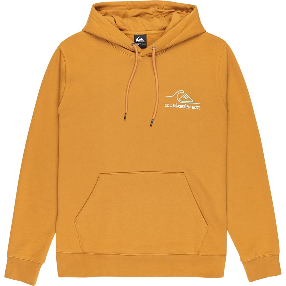 Quiksilver Light Waves Hoodie M Yellow