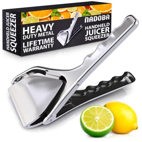 Image of NADOBA Lemon Squeezer and Lime Squeezer, Max Extraction Citrus Hand Juicer