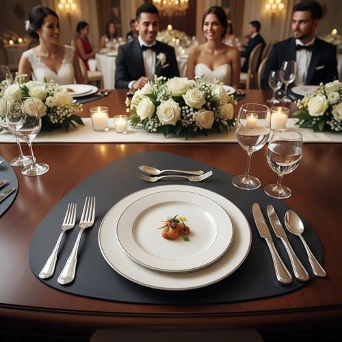 Set de table pour le dîner anti-tache : protège-table imperméable facile à laver