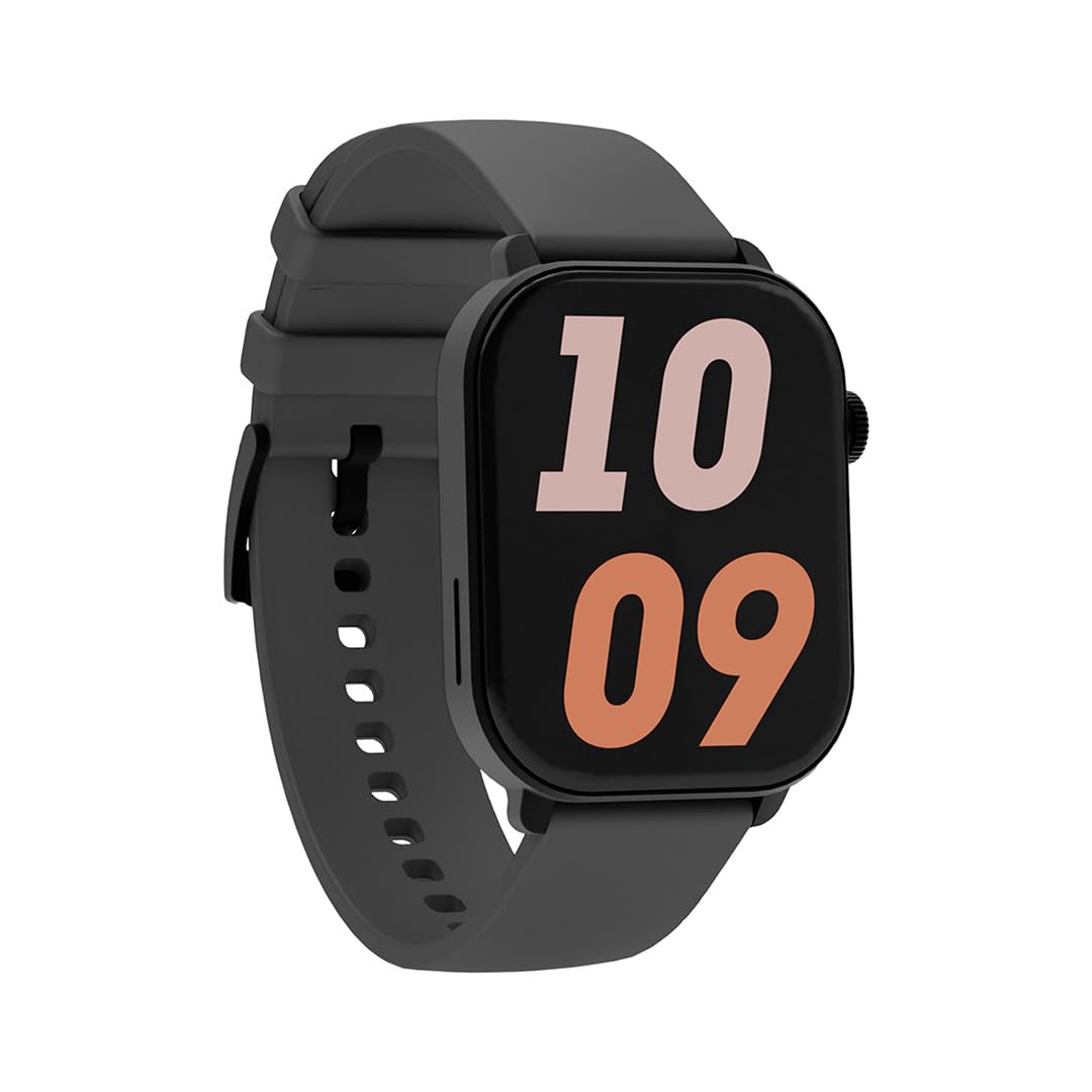 Hiwatch Talk 2 Amoled Ekran Silikon Kayışlı Akıllı Saat Siyah (Yeşil Kayış Hediyeli)