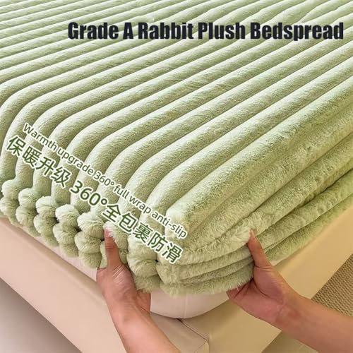 Parure de lit velours 2 personnes rose housse microfibre - 3