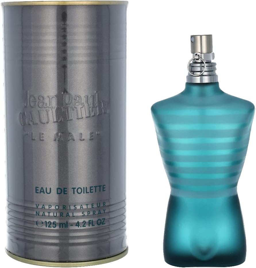 Jean Paul Gaultier Le Male Jean Eau de Toilette for Men, 125ml