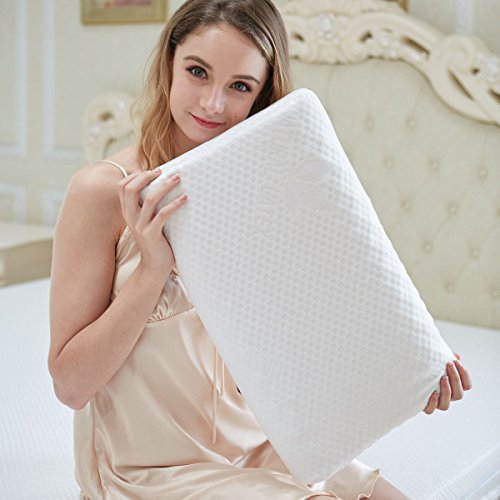 Eonshine 100% Eco-Friendly Natural Ventilated Latex Foam Bed Pillows For Baby Kids Students, 1-10 Years (With Knitted Cotton Cover) #TOP1