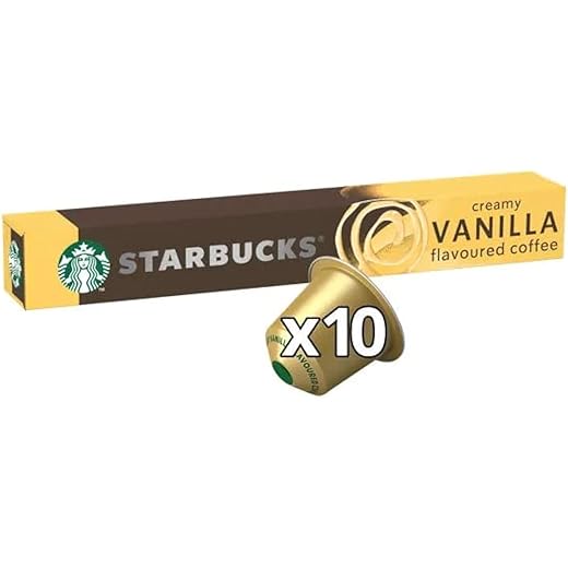 Starbucks Creamy Vanilla Coffee Pods 51G