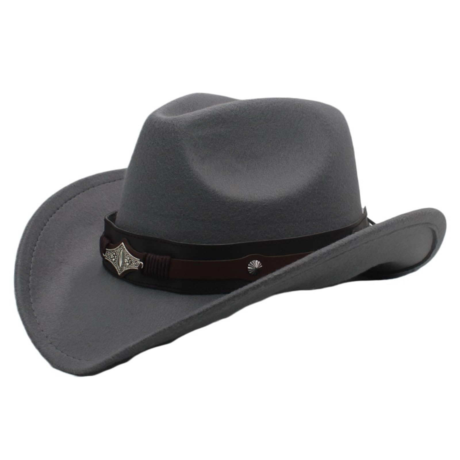 Sombrero Cowboy 3 tamaños hombres mujeres niños sombreros de vaquero ala ancha for el sol gorras Fedora Jazz fiesta viaje para la Fiesta
