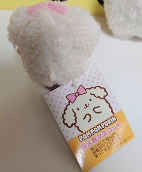 Amazon.co.jp: ポムポムプリン マカロン ぬいぐるみ 指人形マスコット