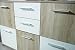 Inter Link Ischia Aparador Sonoma Roble imitando Blanco, 2 cajones, 5 puertas,...