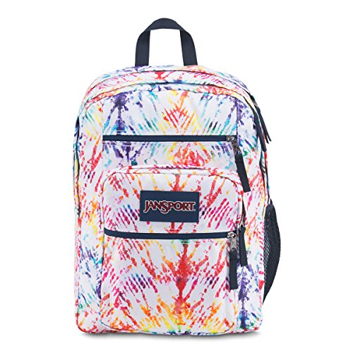 JanSport Big Student Backpack Rainbow Tie Dye