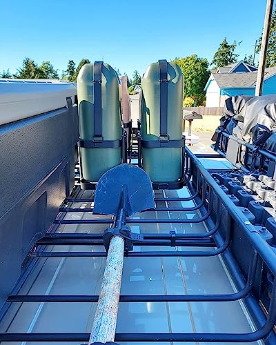Image of 5 Gallon Water Storage Containers Holder Mount - Only Compatible with Scepter Water Container and Fuel Can 20L - Lockable Mounting Bracket for Camping, RV, and Overlanding