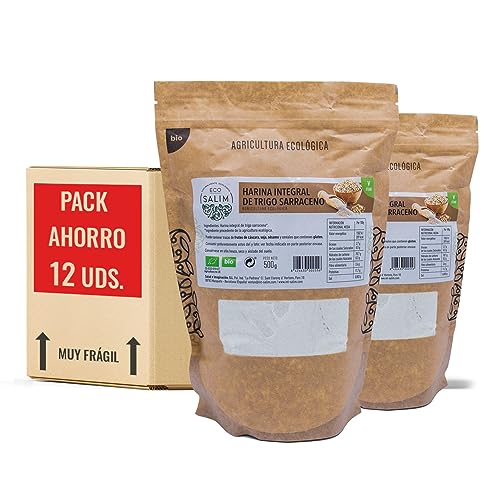 ECO SALIM - HARINA TRIGO SARRACENO BIO PACK 12 UDS.
