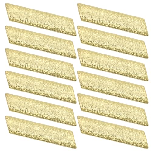 Image of SHOP AWARDS AND GIFTS Gold Service Bar Chenille Lapel Pin, Sports Team Varsity Letterman Jacket Achievement Recognition, 1-1 /4 Inch, Pack of 20
