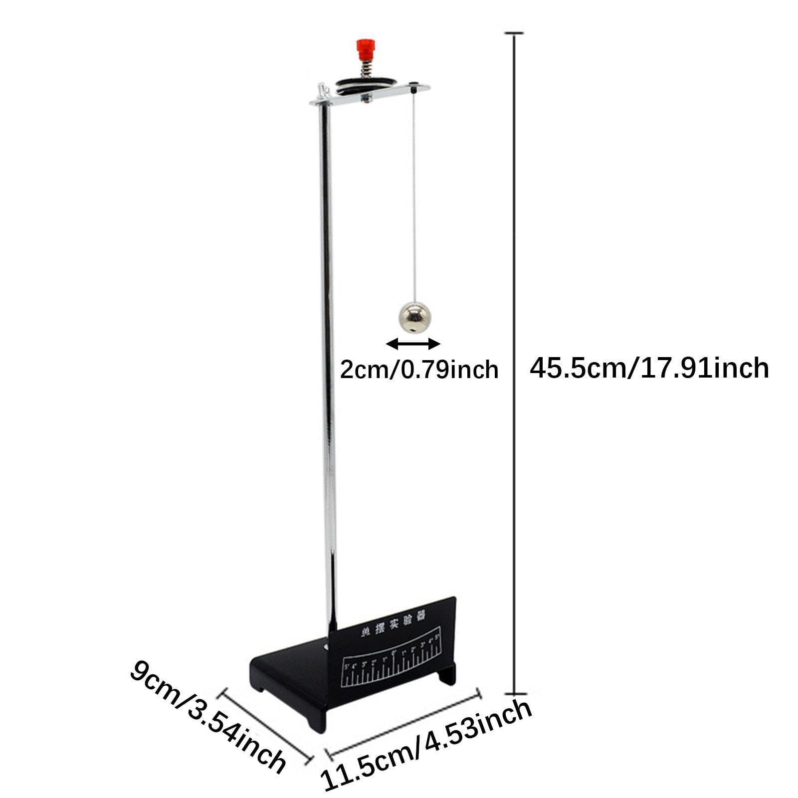 Pendulum Experiment Attrezzatura Fisica Dispositivo di Esperimento Dimostrazione Multiuso Assistenza Fisica per I Bambini delle Scuole, 45.5x11.5x9cm