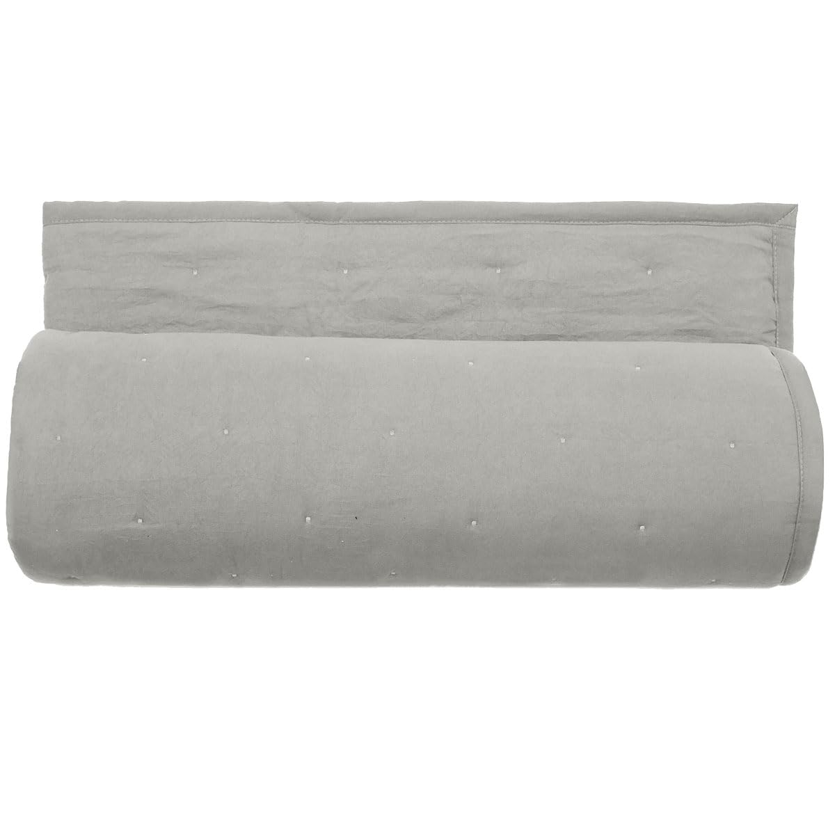 Vend du Sud Celeste Washed Microfibre Bedspread 220 x 240 cm Mother-of-Pearl