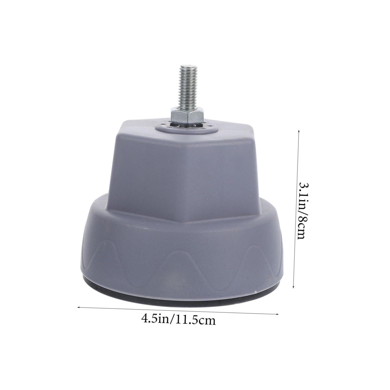 Homoyoyo 4stücke Waschmaschinenpads Anti-vibration Anti-rutsch-matte Für Waschmaschine Und Trockner Fußmatte Und Stoßdämpfend