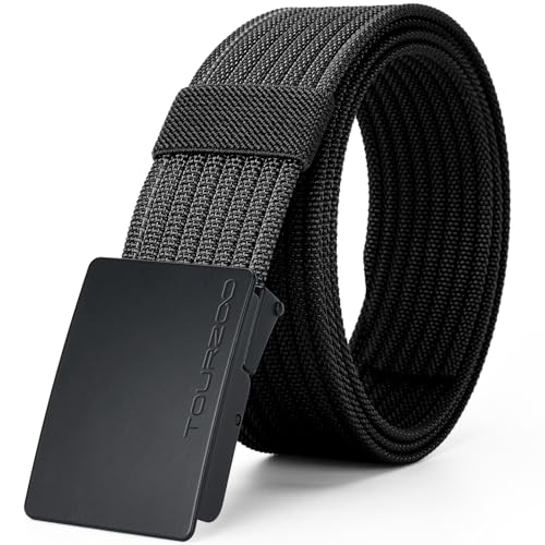 TOURZOO Nylon Military Tactical Belts for Men 1.5