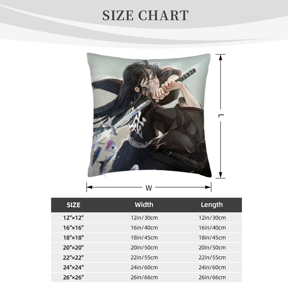 無一郎　クッションカバー 鬼滅の刃】 クッションカバー【時透無一郎（ときとうむいちろう