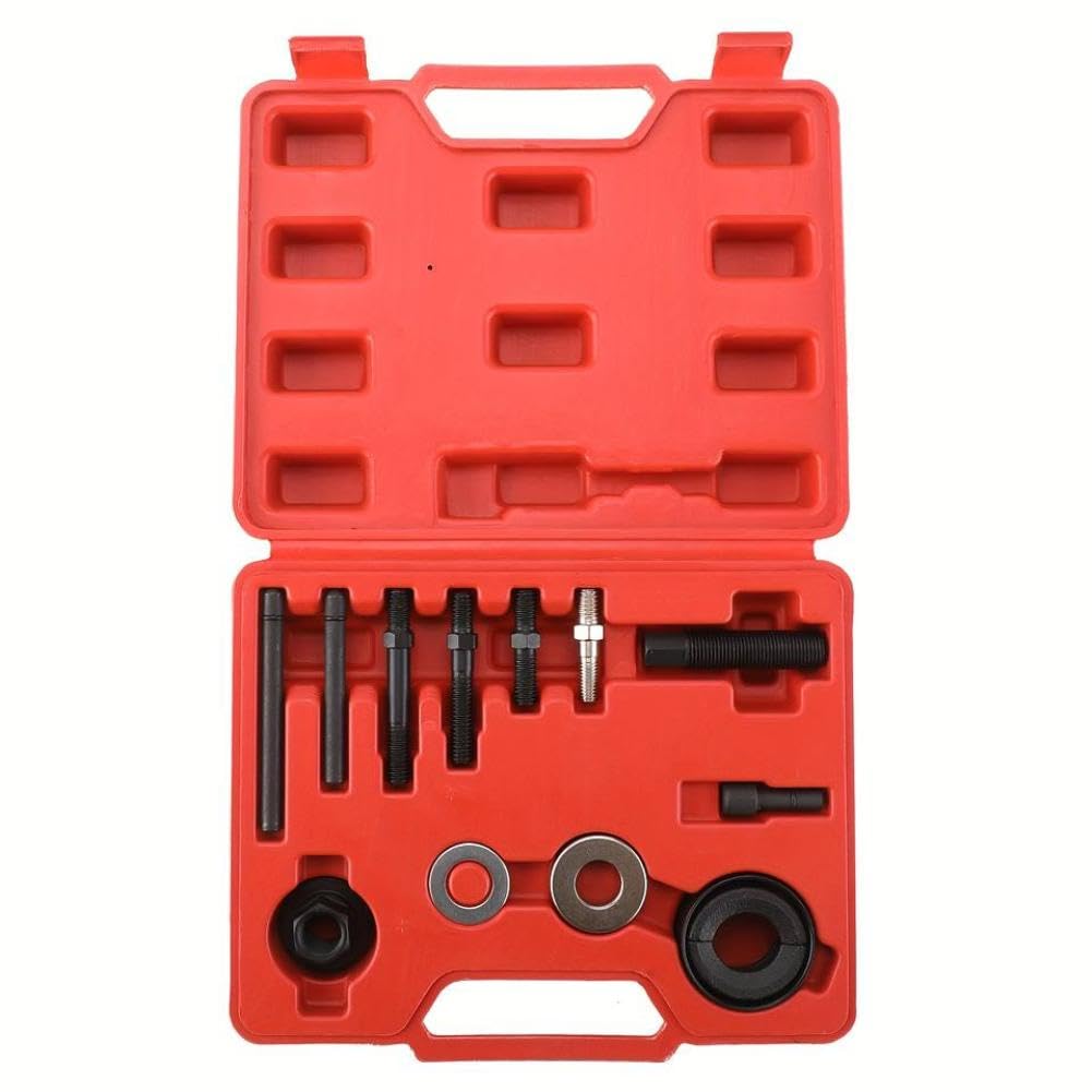 Kit de instalación de Extractor de polea de dirección asistida para Bomba de Agua, removedor de instalación de poleas de Bomba de vacío en la mayoría de los Motores