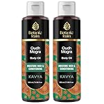 Ayurveda Body Oil with Oudh & Mogra – Organic, Nourishing & Hydrating for Dry, Flaky Skin – Fast Absorbing, Non-Greasy, Ayurvedic for Men & Women – 3.38 fl oz (Pack of 2)