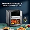 Freidora-de-Aire-de-12-litros-de-Capacidad-freidora-electrica-Inteligente-8-menus-Inteligentes-Cesta-facil-de-Limpiar-Horno-Tostador-freidora-de-Aire-freidora-electrica-domest
