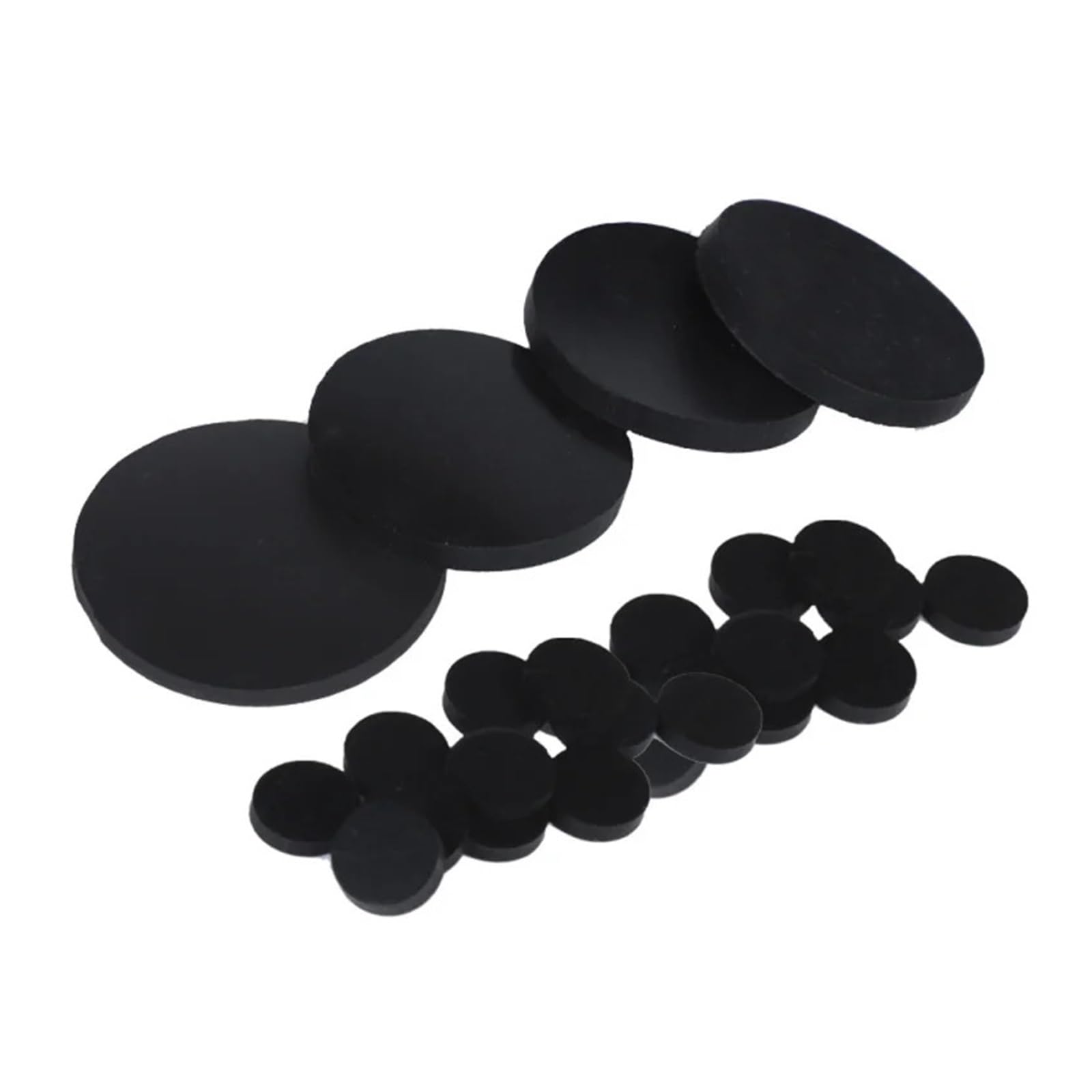 Foglio di gomma neoprene, Guarnizioni rotonde in gomma NBR nere, diametro 10-100 mm, spessore 1-5 mm, confezione da 10(3mm,85mm)