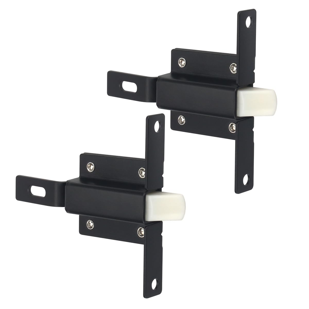 UnibLn E525 RV Baggage Door Latch for Fleetwood Winnebago Monaco Style Bounder Baggage Plunger Latch, Compartment Hardware (2 Pack)