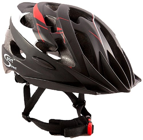 Casque vélo Adulte, 21 ouies d'aération, Bleu/Noir Carbone 58-60 cm Sport DirectTM