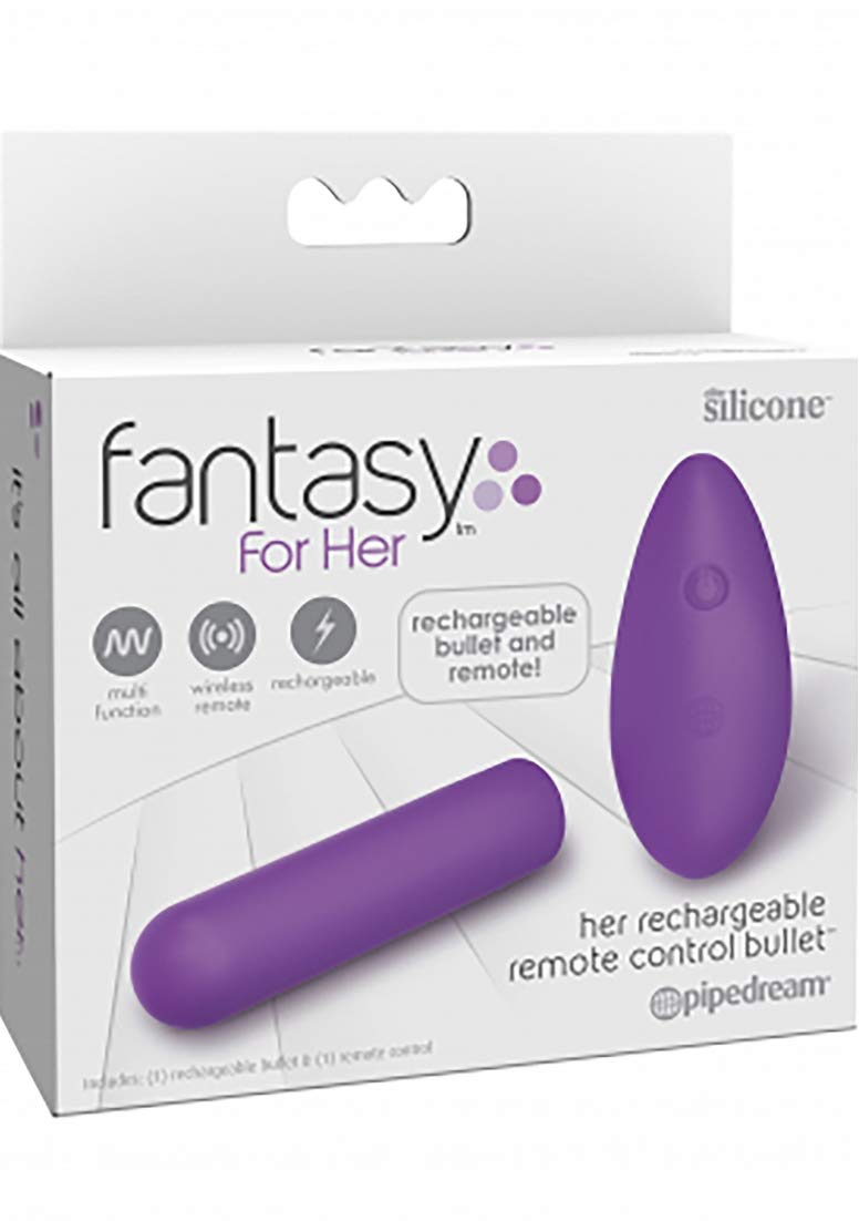 Pipedream Fantasy For Her - Her Rechargeable Remote Control Bullet - 320 g