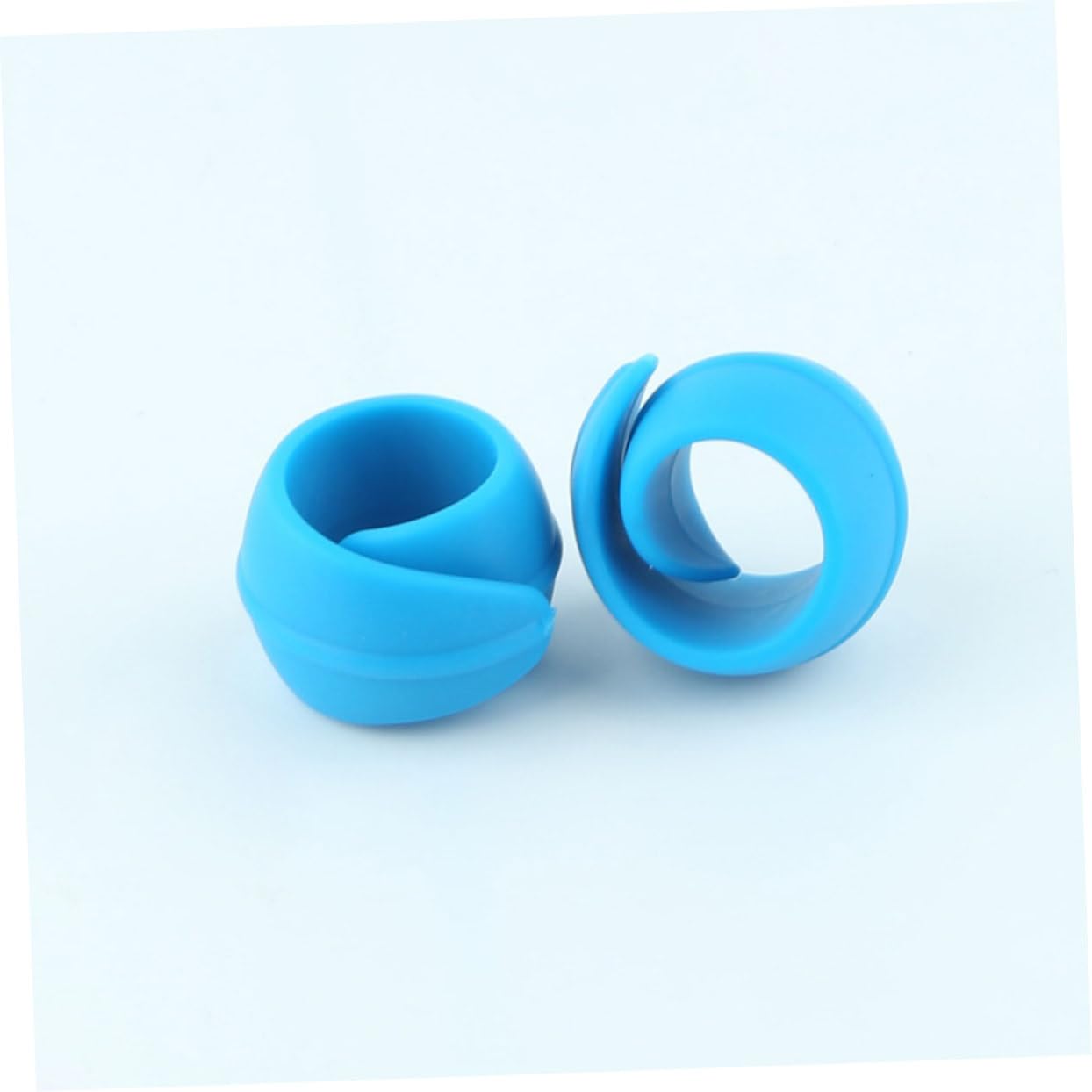 80 Stück Silikon Spulenclips Flexibel Bunt Nähgarnrollenhalter für Haushaltsnähmaschinen Garnspulenhalter Garnrollenclip Nähzubehör Organizer Zufällige Farbe