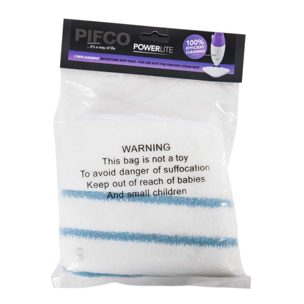 Pifco P29010PU001 Velcro Mop Pads (Pack of 2)