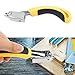 Staple Remover Heavy Duty 2Pcs Upholstery and Construction Staple Puller Tack Lifter Tool Carpet Remover,Nail Puller for Removing All Kinds of Staples for Furniture,Floor,Wooden Case,Carton