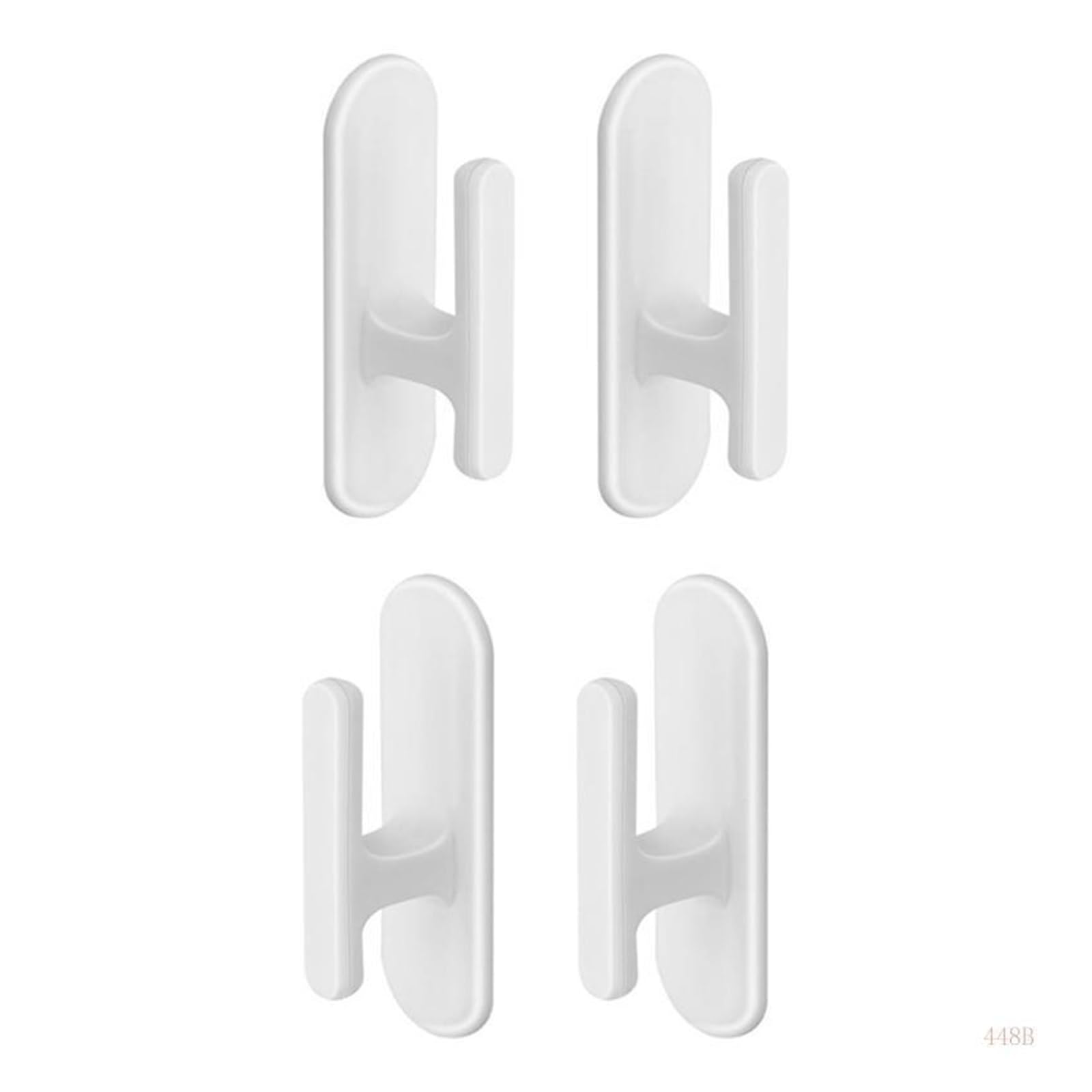 GOXQIT 4Pcs Blind Cord Holder Safety Hooks Adhesive Window String Wrap Cleat Winder For Home And Office Use For Home