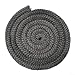 Fiberglass Wood Stove Gasket Rope Seal, 18/20 Mm Diameter, 2 M Length, For Wood Or Pellet Stove Door, Log Burner, Chimney, Fireplace, Boiler, And Industrial Oven(18mm)