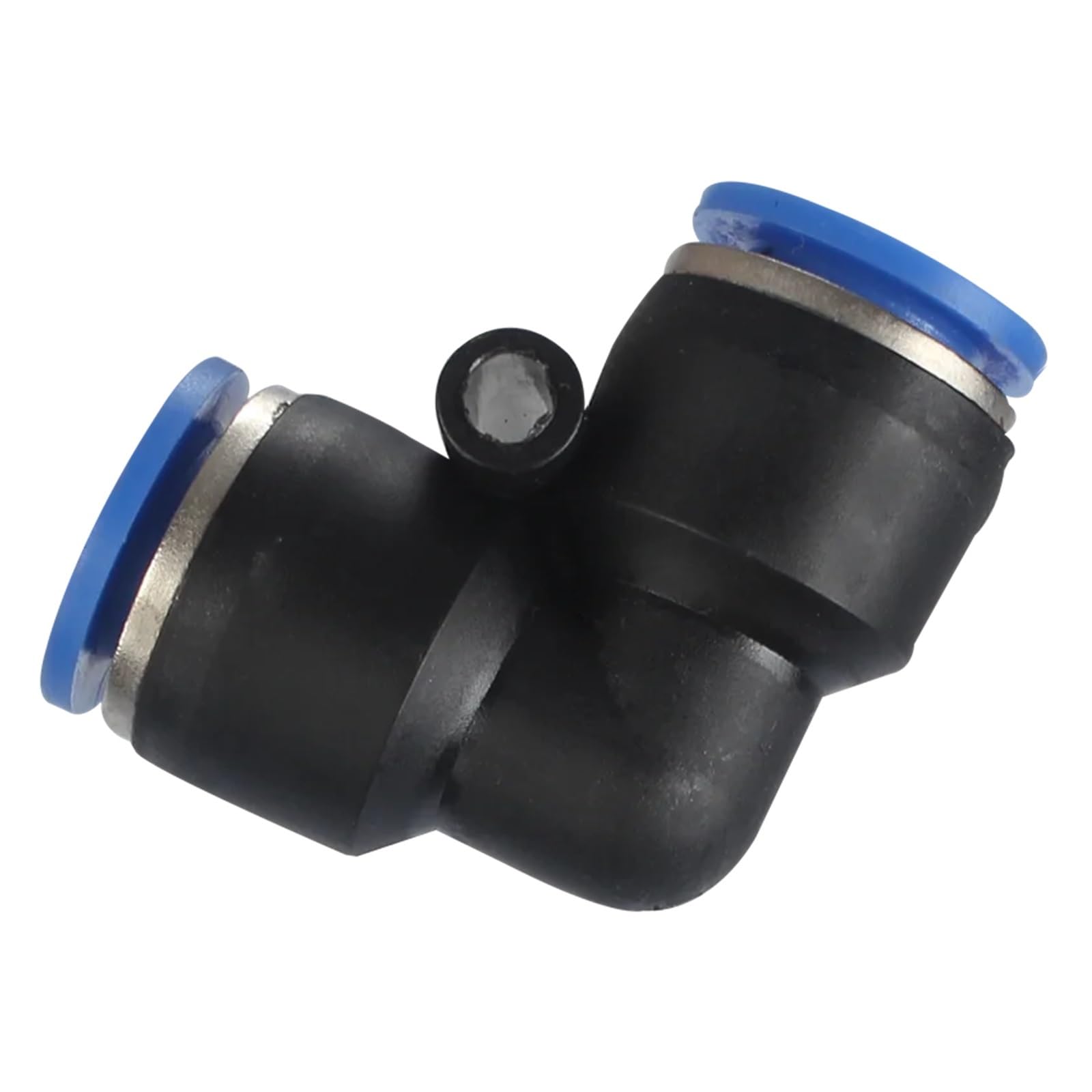 Raccord pneumatique droit PC filetage extérieur compresseur air 12mm 3/8