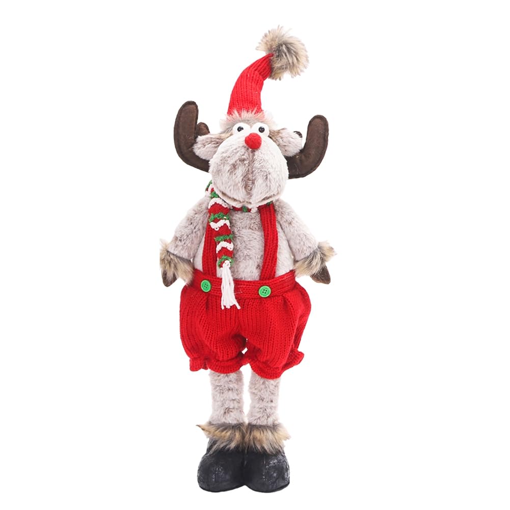 Poupée de Noël mignonne rétractable pour émerveiller toute la famille