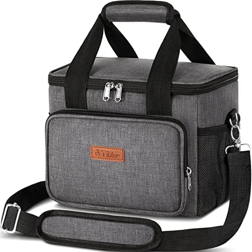 Lifewit Reusable Insulated Lunch Bag for Men, Lunch Box Women, Portable  Cooler Freezable Soft Lunchbox Leakproof with Adjustable Shoulder Strap for