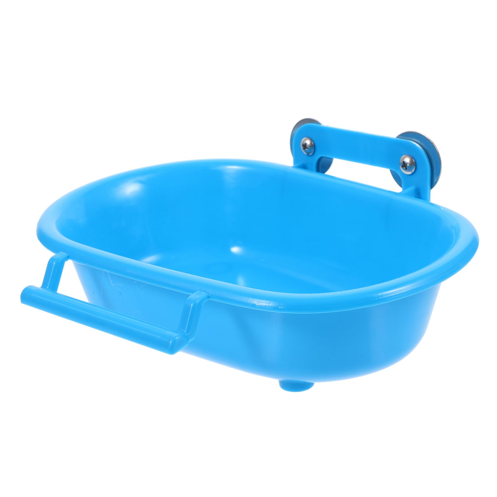 GANAZONO Bird Bathtub for Parakeets Lightweight Material Bird Bathing Basin with Smooth Edges Accessory for Birds Like Parrots and Sparrows Safe and Practical Design