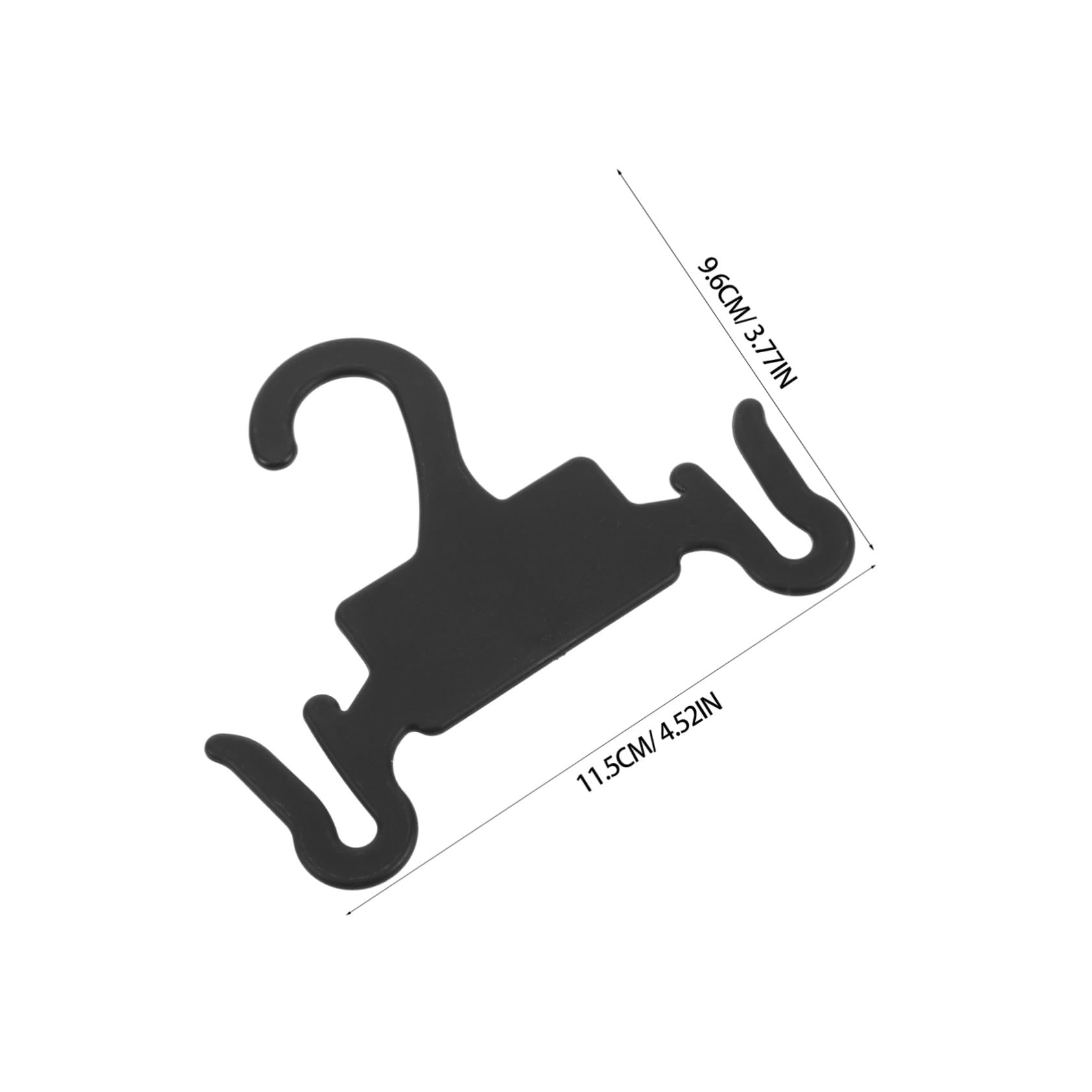 Zerodeko 10Pcs Shoe Drying Hooks for Slippers Sandals Cotton Shoes Multi Functional Storage for Homes Supermarkets Retail Displays Easy Installation Space Efficient