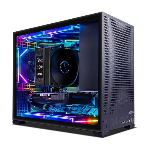 KOTIN Prebuilt Gaming PC Desktop Computer, AMD Ryzen 5 9600X up to 5.4GHz, GeForce RTX 5060 Ti 8GB...